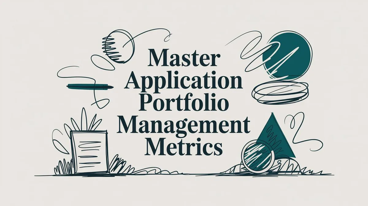 Master Application Portfolio Management Metrics