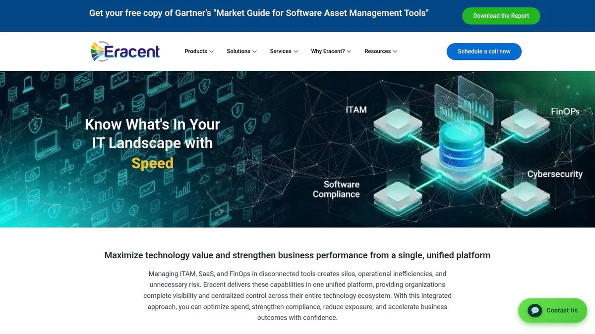 Eracent (Unified ITAM/SAM platform)