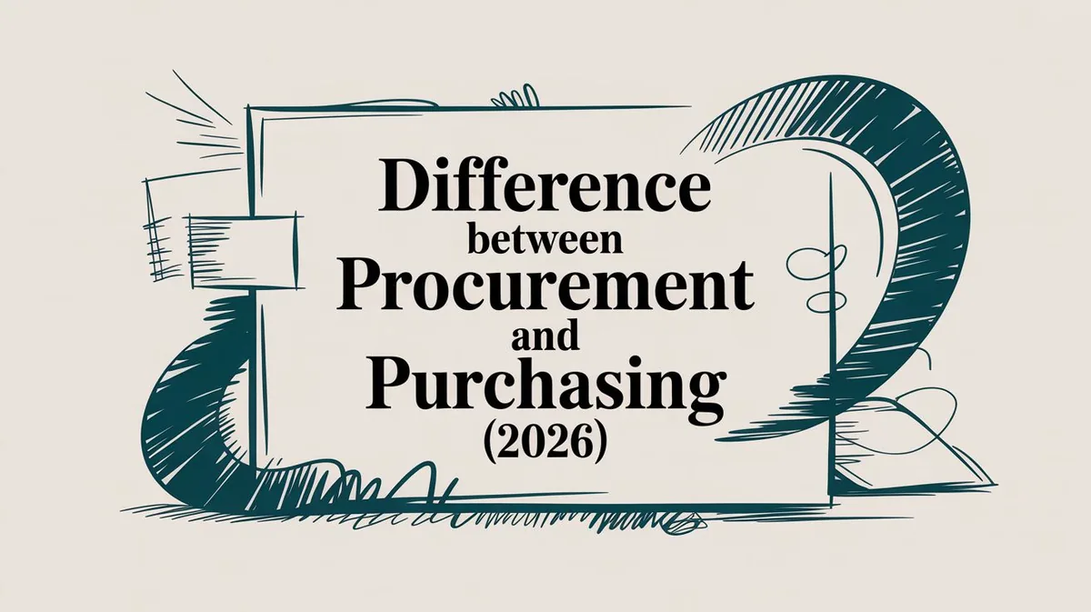 Difference Between Procurement and Purchasing (2026)