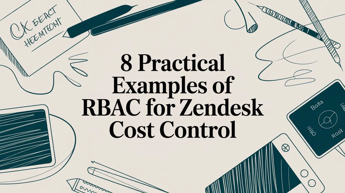 8 Practical Examples of RBAC for Zendesk Cost Control
