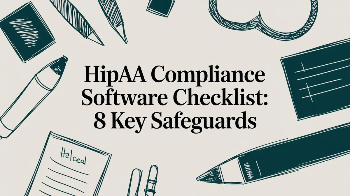 HIPAA Compliance Software Checklist: 8 Key Safeguards