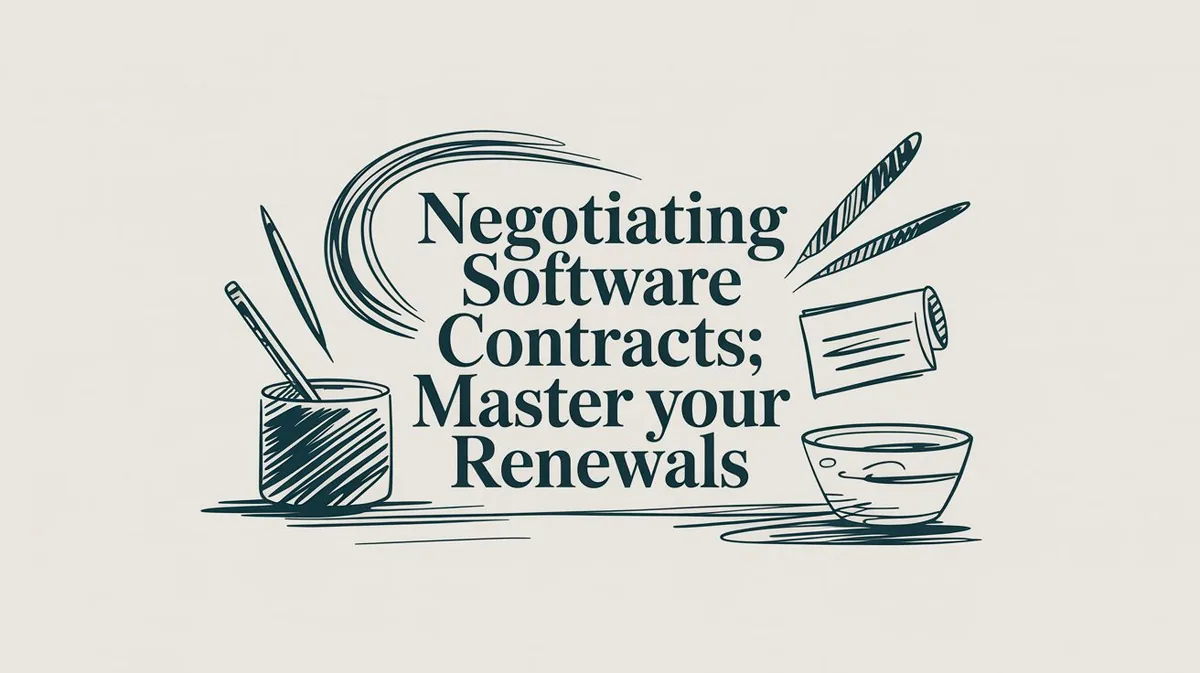 Negotiating Software Contracts: Master Your Renewals