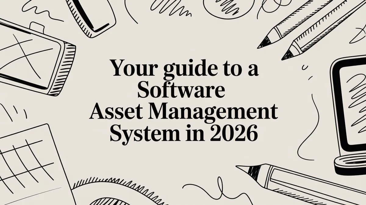 Your Guide to a Software Asset Management System in 2026