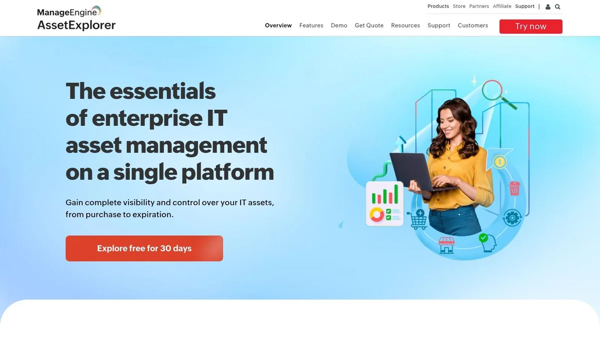 ManageEngine AssetExplorer