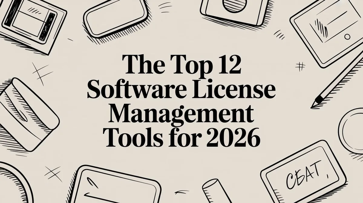The Top 12 Software License Management Tools for 2026