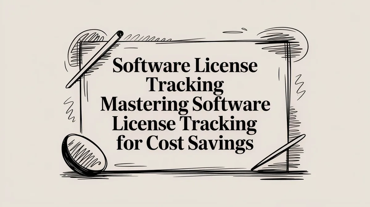 Software License Tracking for Cost Savings