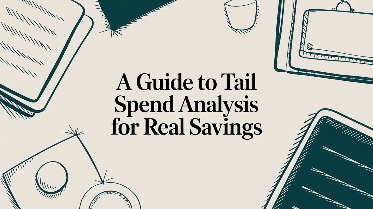 A Guide to Tail Spend Analysis for Real Savings
