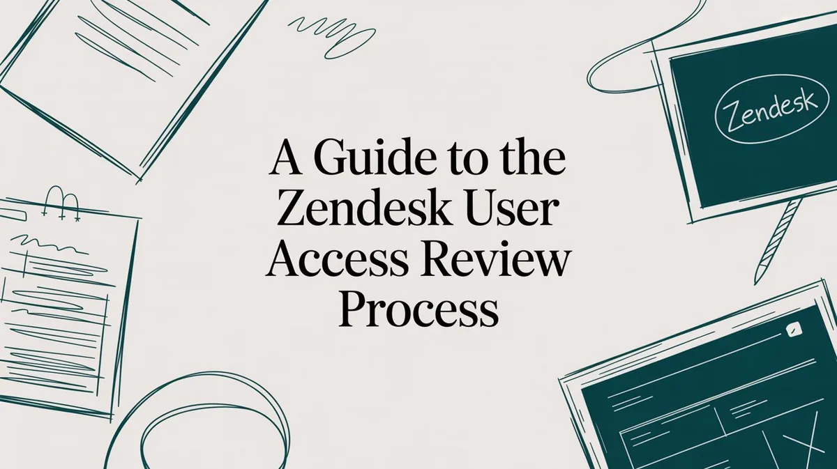 Your Guide to the Zendesk User Access Review Process