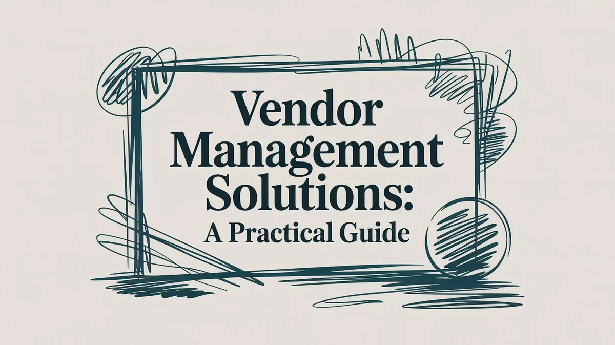 Vendor Management Solutions: A Practical Guide